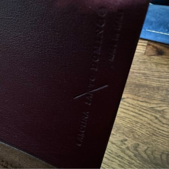 Carolina Santo Domingo Amphora Bucket Crossbody Wine - Picture 8 of 11